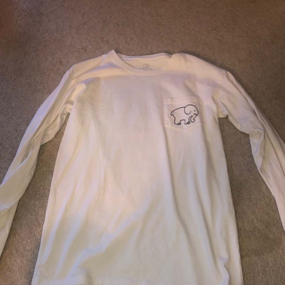 Ivory Ella cream long sleeve tee